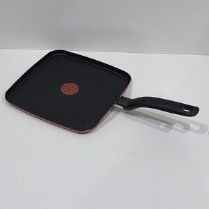 T-fal Easy Care 10.5" Square Griddle Pan Red